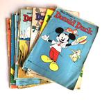Stapeltje Donald Ducks o.a. kerstnummer 1966, Gelezen, Diverse tekenaars, Europa, Ophalen of Verzenden