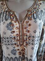 K-Design K design crème chique jurk L gratis verz, Kleding | Dames, Jurken, K-design, Verzenden, Wit, Maat 42/44 (L)