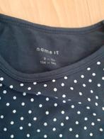 Koopje zgan Name It kinder pyjama maat 134/140 blauw, Nacht- of Onderkleding, Meisje, Ophalen of Verzenden, Zo goed als nieuw