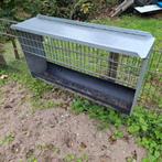 Hooiruif met voergoot en deksel, Dieren en Toebehoren, Ophalen of Verzenden, Zo goed als nieuw