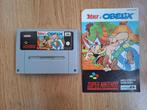 Asterix & Obelix met handleiding voor de SNES, Spelcomputers en Games, Games | Nintendo Super NES, 2 spelers, Eén computer, Ophalen of Verzenden