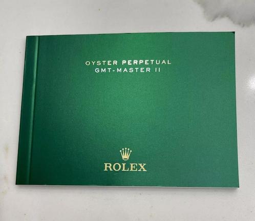 Rolex GMT Master II Booklet, Sieraden, Tassen en Uiterlijk, Overige Accessoires, Nieuw, Ophalen of Verzenden