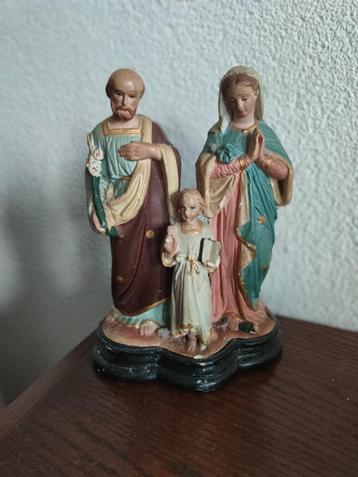 Heiligenbeeld, de Heilige Familie  beschikbaar voor biedingen