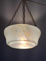 Vintage Art Deco Hanglamp, Antiek en Kunst, Antiek | Lampen, Ophalen of Verzenden