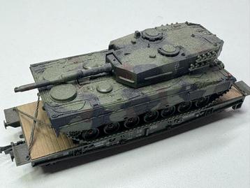 Roco Trainwagon plat incl Leopard IMG6244/5/6/7/8/9/50/1/2 beschikbaar voor biedingen