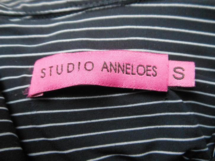 Mooie blouse van STUDIO ANNELOES, Kleding | Dames, Blouses en Tunieken, Zo goed als nieuw, Maat 36 (S), Blauw, Ophalen of Verzenden