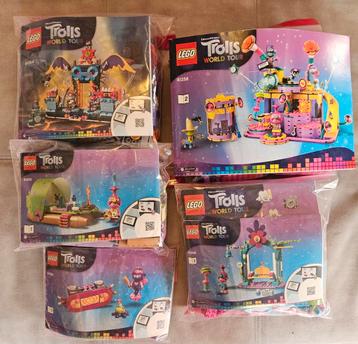 LEGO - Trolls World Tour - 6 Sets!  beschikbaar voor biedingen