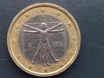 Schaarse 1 euro munt Italië 2002, Postzegels en Munten, Italië, Ophalen of Verzenden, 1 euro, Losse munt