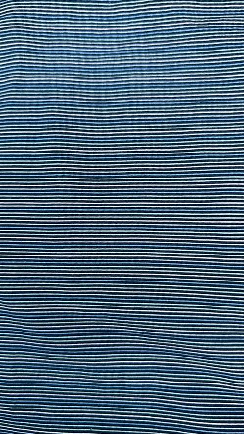 Streepjes tricot, Hobby en Vrije tijd, Stoffen en Lappen, Nieuw, Katoen, 120 cm of meer, 30 tot 200 cm, Ophalen of Verzenden