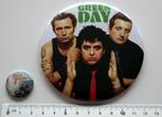 GREEN DAY xxl button speld 9.5 cm bb41 zie svp beschrijving, Verzenden, Nieuw, Overige typen