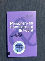 Personen- en Familierecht Erfrecht in een notendop, Ophalen of Verzenden, Alpha, Zo goed als nieuw, WO