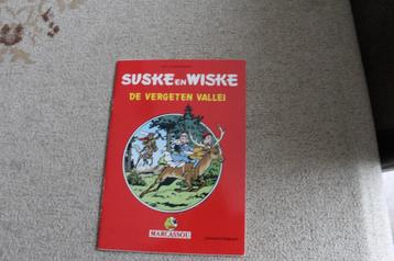3 Suske en Wiske. De Vergeten Vallei. Reclame Marcassou beschikbaar voor biedingen
