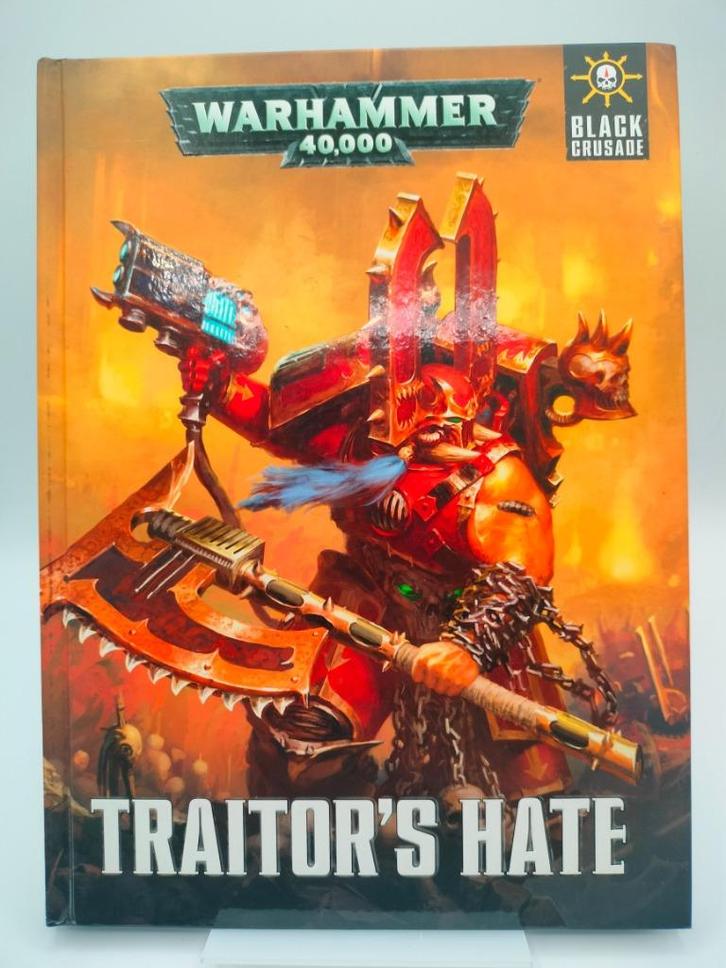 Traitor's Hate, Black Crusade, hardback game supplement, Hobby en Vrije tijd, Wargaming, Zo goed als nieuw, Warhammer 40000, Boek of Catalogus