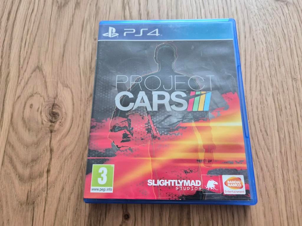 Project Cars - PS4 Racegame, Spelcomputers en Games, Online, Gebruikt, 1 speler, Racen en Vliegen