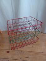 Retro / vintage postbakken / lectuurbakken, Ophalen of Verzenden