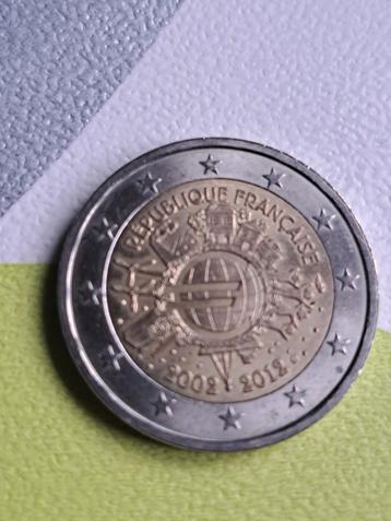 2 euro cc Frankrijk 10 jaar Euro 2012 beschikbaar voor biedingen