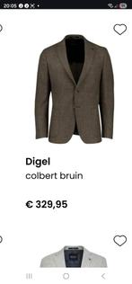 Stijlvolle Digel stretch fijne corduroy colbert 27, Kleding | Heren, Kostuums en Colberts, Digel, Overige maten, Ophalen of Verzenden