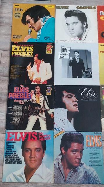 14 Elvis Presley vinyl LP platen
