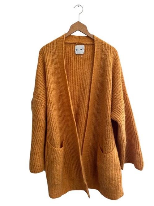 Bellamy vest geel XL, Kleding | Dames, Truien en Vesten, Zo goed als nieuw, Maat 46/48 (XL) of groter, Geel, Ophalen of Verzenden