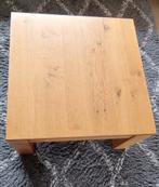 Massief eiken salontafel, Huis en Inrichting, Tafels | Salontafels, Ophalen, Gebruikt, 50 tot 100 cm, 50 tot 100 cm