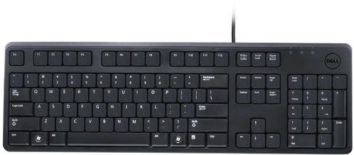 NIEUW Dell USB toetsenbord KB212-B QuietKey (QWERTY - US/EU), Computers en Software, Toetsenborden, Nieuw, Qwerty, Bedraad, Ophalen of Verzenden