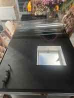 Eric Kuster Eettafel 180x90 - Geen Beschadigingen, Huis en Inrichting, Tafels | Eettafels, Zo goed als nieuw, Glas, 150 tot 200 cm