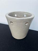 Te Koop : Aardewerk Vintage Hangbloempot Bloempot, Rond, Ophalen of Verzenden, Zo goed als nieuw, Aardewerk