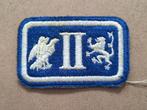 WWII US 2nd Corps patch, Verzenden, Amerika, Embleem of Badge