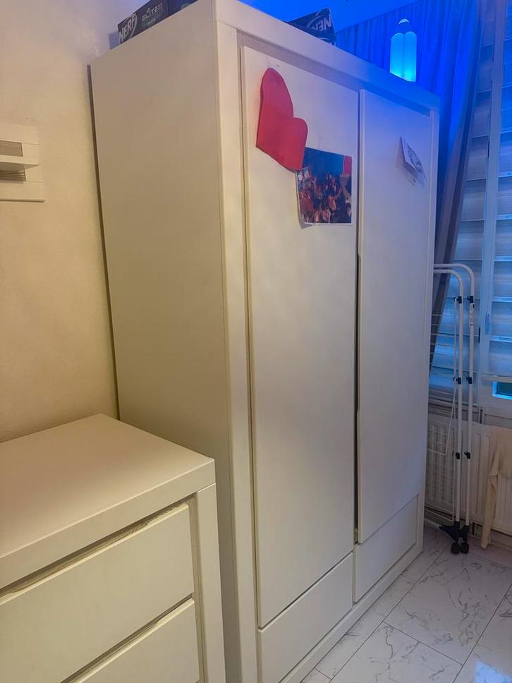 Complete Babykamer Kledingkast, Commode, Wandplank& ledikant, Huis en Inrichting, Kasten | Kledingkasten, Gebruikt, 150 tot 200 cm