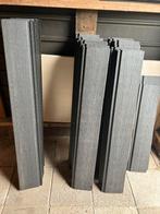 Composiet planken antraciet (meer dan 30 m1), Ophalen, Minder dan 25 mm, Zo goed als nieuw, Plank