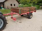 Platte wagen (1-as) opknapper, Ophalen, Gebruikt, Transportkar