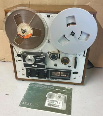 Akai bandrecorder x-5000w i.z.g.s. vintage 1970 beschikbaar voor biedingen