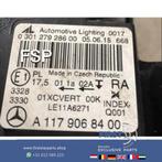 W117 X117 CLA bi xenon LED koplamp links Mercedes orange art, Gebruikt, Ophalen of Verzenden, Mercedes-Benz