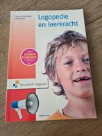 PABO boek - Logopedie en leerkracht, Ophalen of Verzenden, Zo goed als nieuw, HBO, Carry Lindenberg