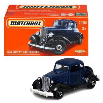 Matchbox Diecast: 1934 Chevy Master Coupe beschikbaar voor biedingen