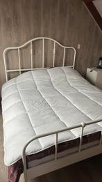 Topper topper, Wit, Tweepersoons, Ophalen of Verzenden, Zo goed als nieuw