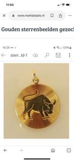 Gouden sterrenbeeld, Ophalen of Verzenden, Zo goed als nieuw, Kruis of Symbool, Goud