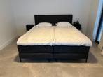 Nieuwe Swiss Sense Boxspring met nachtkastjes 200x180, Ophalen, 180 cm, 200 cm, Grijs