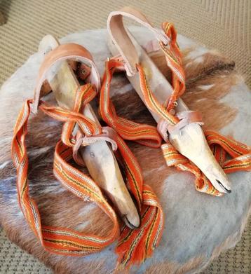 Friese doorlopers leuk voor de kerst decoratie. (Z) beschikbaar voor biedingen