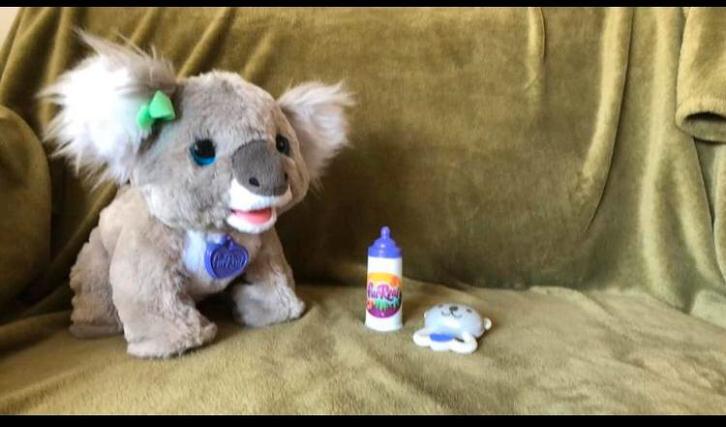 Interactieve FurReal koala, Kinderen en Baby's, Speelgoed | Knuffels en Pluche, Gebruikt, Overige typen, Ophalen of Verzenden