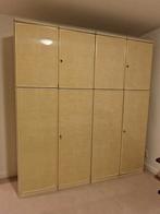 Retro Kledingkast Set: Groot, Lade & Spiegelkast, Huis en Inrichting, Kasten | Kledingkasten, Ophalen