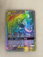 Pokémon kaart: Greninja & Zoroark GX #222/214, Ophalen of Verzenden, Gebruikt, Losse kaart