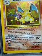 Pokemon Charizard 1st edition (NL) PSA 8.5, Ophalen of Verzenden, Zo goed als nieuw, Losse kaart