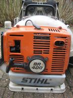 Stihl BR400 Bladblazer Ruggedragen Benzine, Tuin en Terras, Bladblazers, Ophalen, Benzine, Gebruikt, Ruggedragen