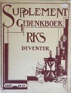 “Supplement Gedenkboek RKS Deventer 1877-1937”, Ophalen of Verzenden, 20e eeuw of later, Zo goed als nieuw