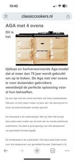 Aga Fornuis GE Classic Creme MK3 Brander, Witgoed en Apparatuur, Fornuizen, Ophalen, Gebruikt, 60 cm of meer, Grill