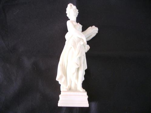 beeld speksteen steen vrouw korenaar decoratie verzamelen, Verzamelen, Beelden en Beeldjes, Zo goed als nieuw, Mens, Ophalen of Verzenden