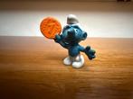 Geldsmurf met munt, Ophalen of Verzenden, Gebruikt, Overige Smurfen, Poppetje, Figuurtje of Knuffel