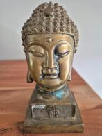 Koperen Boedhabeeld met stempel - 15cm, Ophalen of Verzenden, Gebruikt