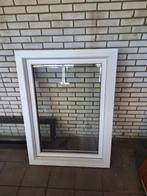 Kiepraam kunststof, Kunststof, Raamkozijn, Zo goed als nieuw, Inclusief glas